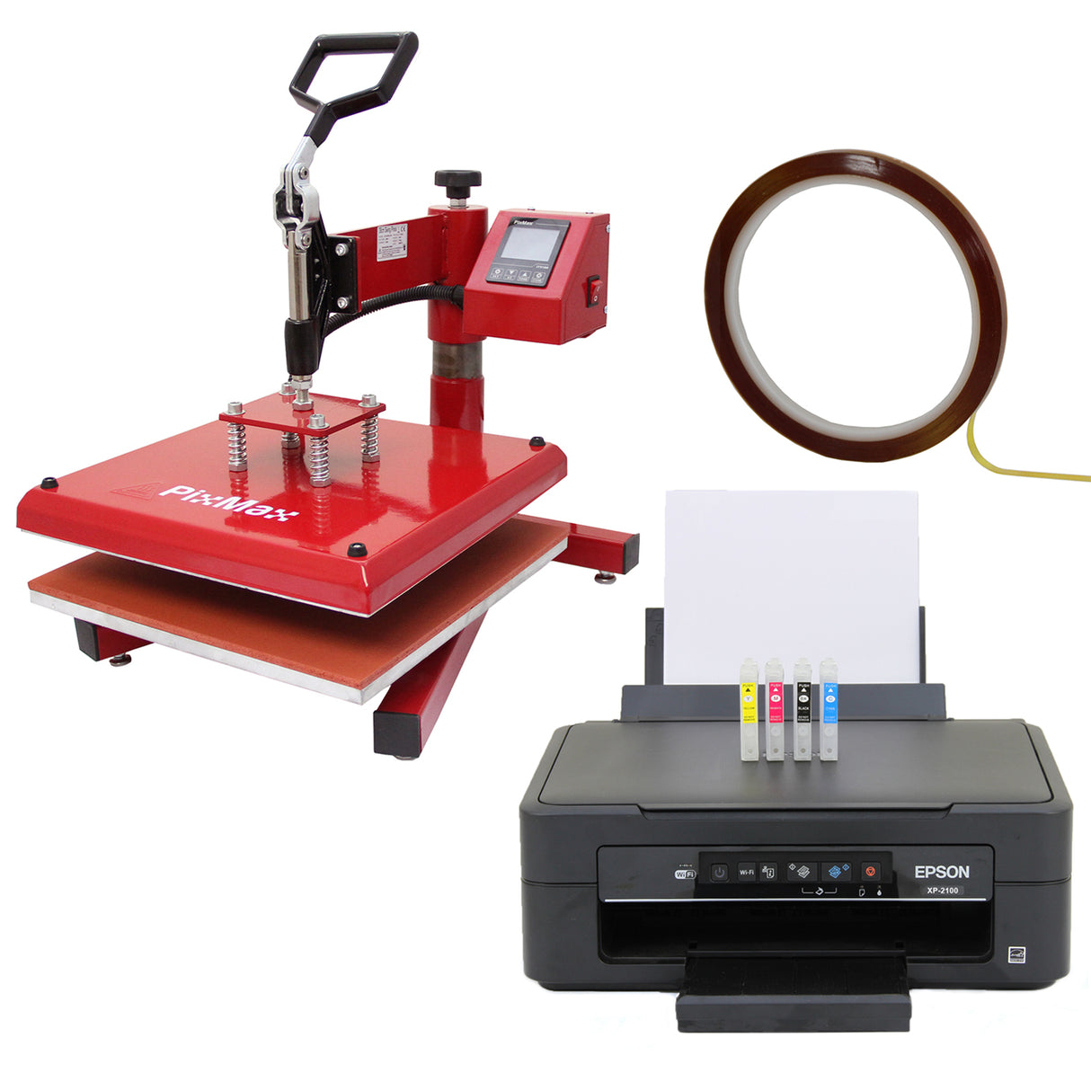 38cm Swing Hittepers & Inktank-Printer
