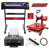 38 Swing, Vinylsnijder met LED, Budgetprinter, CISS, SignCut, Weeding Kit & Hittetape