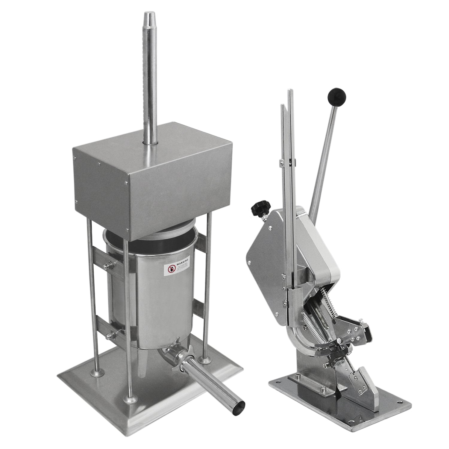 KuKoo Commerciële Elektrische Worstenvuller 15L + Worsten Knipper