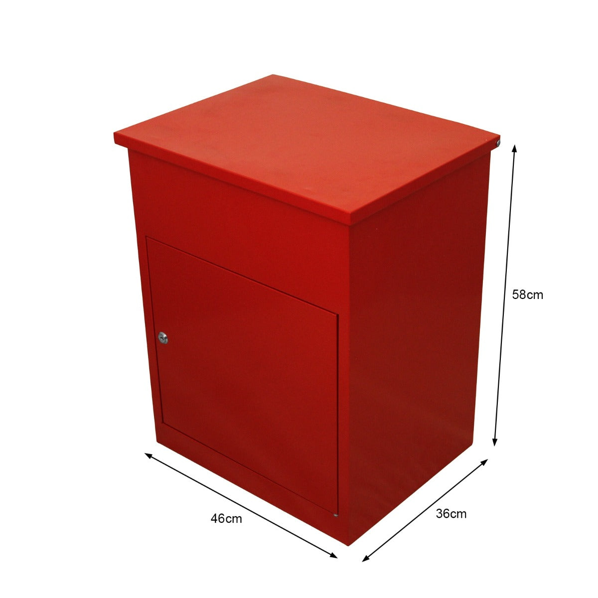 Pakketbrievenbus - Rood