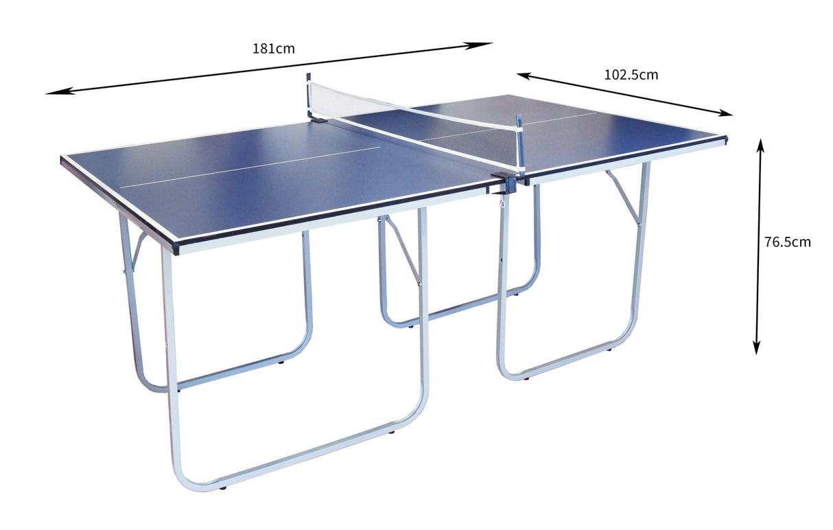Opvouwbare tafeltennistafel