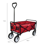 All-terrain festival- en Stranddranktrolley Rood
