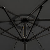 LED Parasol met Kantelfuntie 270 cm - Grijs