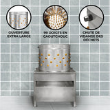 KuKoo Gevogelte Plukmachine – 50cm
