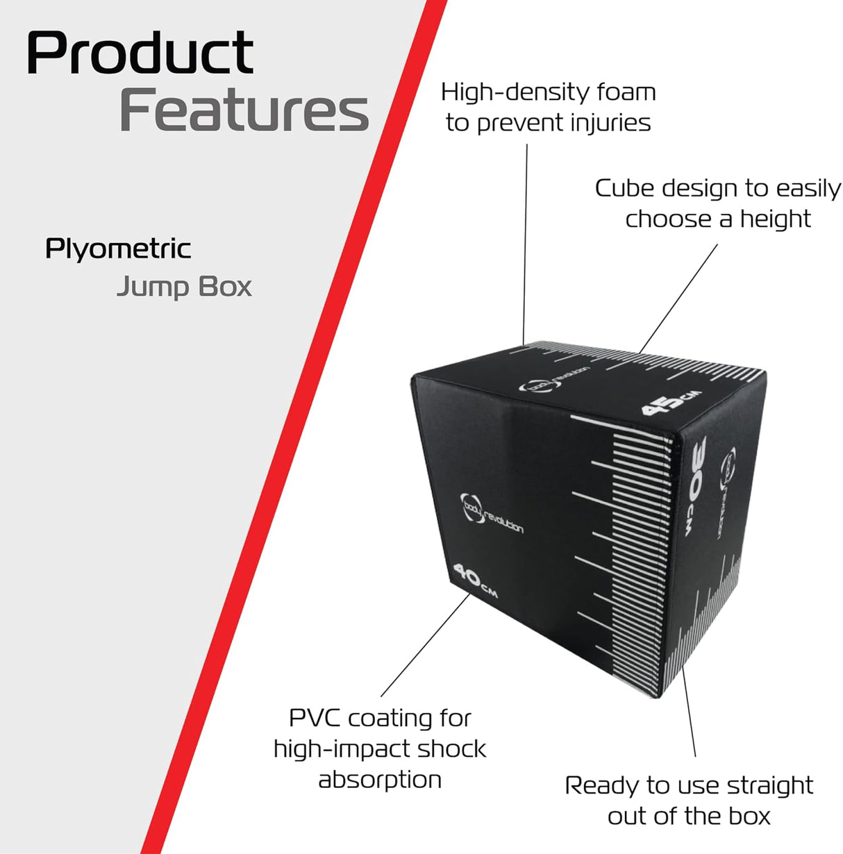 Body Revolution Plyo Box - Klein