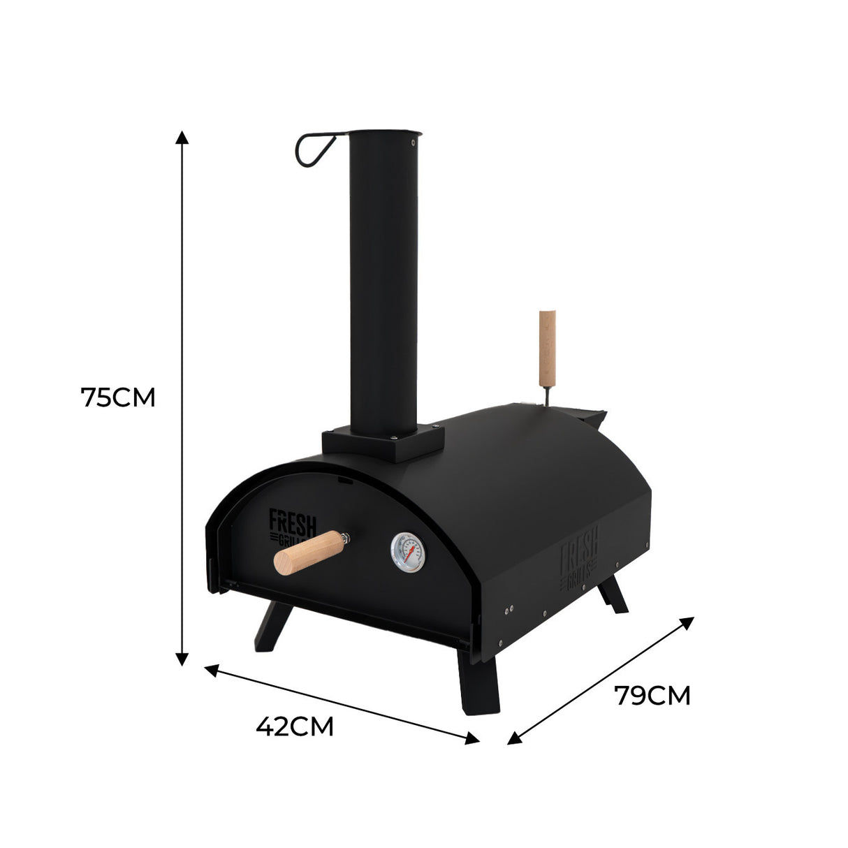 Fresh Grills Classic Buiten Pizza Oven