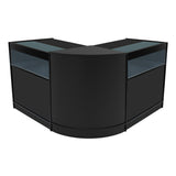Iris LED Winkel Toonbank Set CM60 & 2 x B900 - Zwart