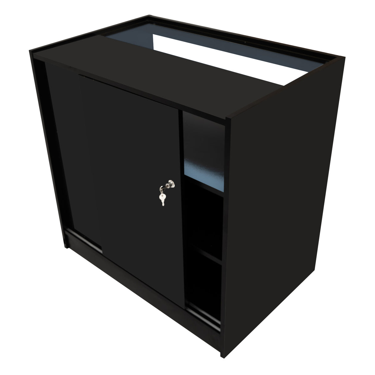 Iris LED Winkel Toonbank Set CM60 & 2 x B900 - Zwart
