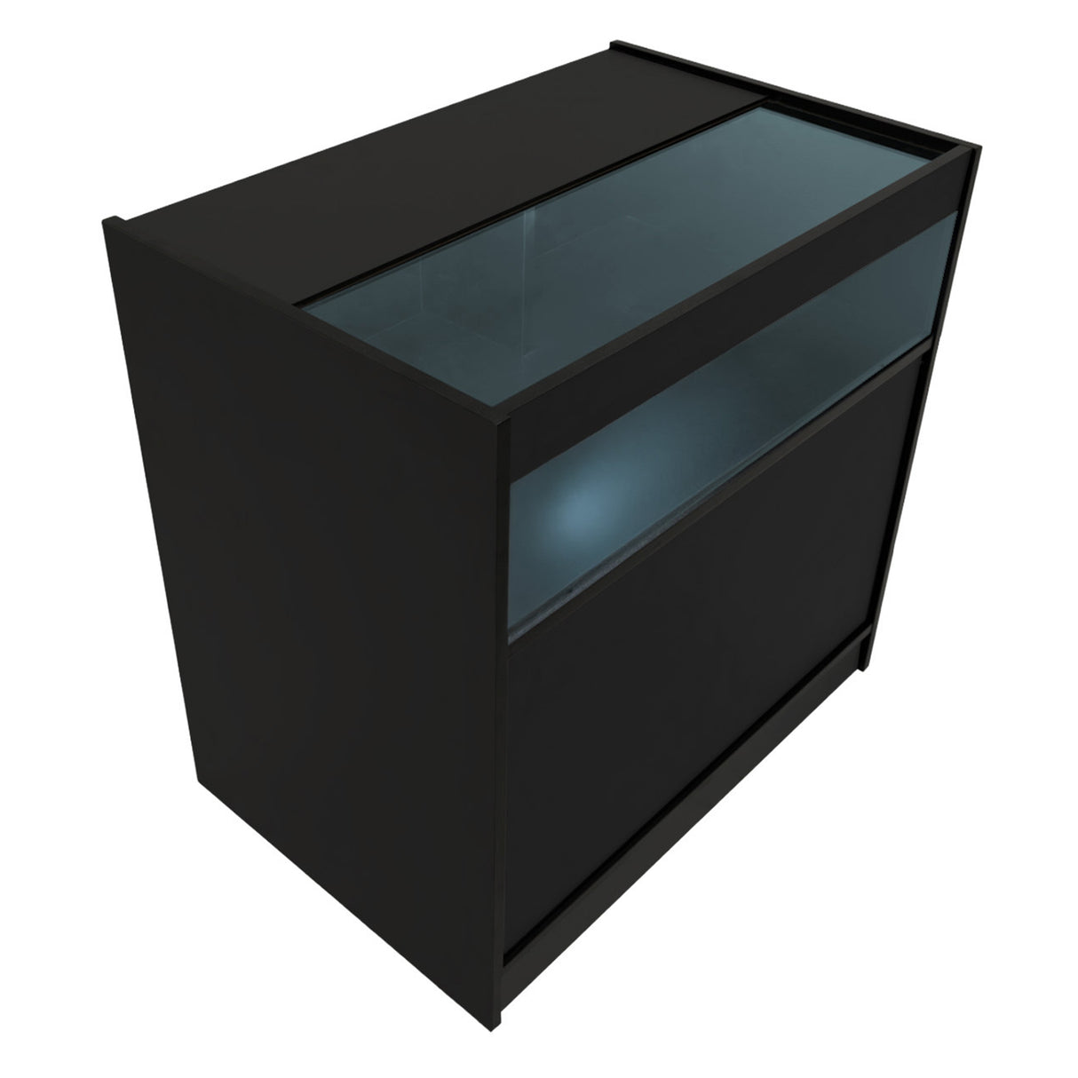 Iris LED Winkel Toonbank Set CM60 & 2 x B900 - Zwart
