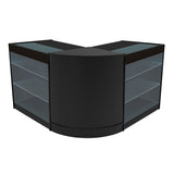 Helios LED Winkel Toonbank Set CM60 & 2 x K900 - Zwart