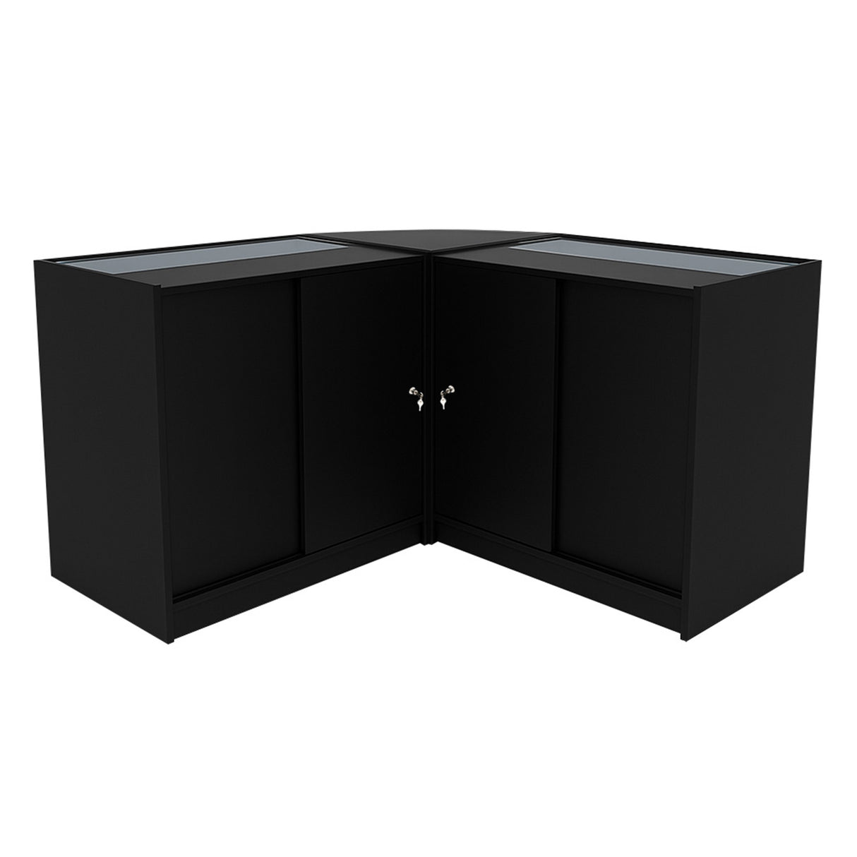 Helios LED Winkel Toonbank Set CM60 & 2 x K900 - Zwart