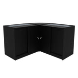 Adonis LED Winkel Toonbank Set B900, C900 & CM60 - Zwart