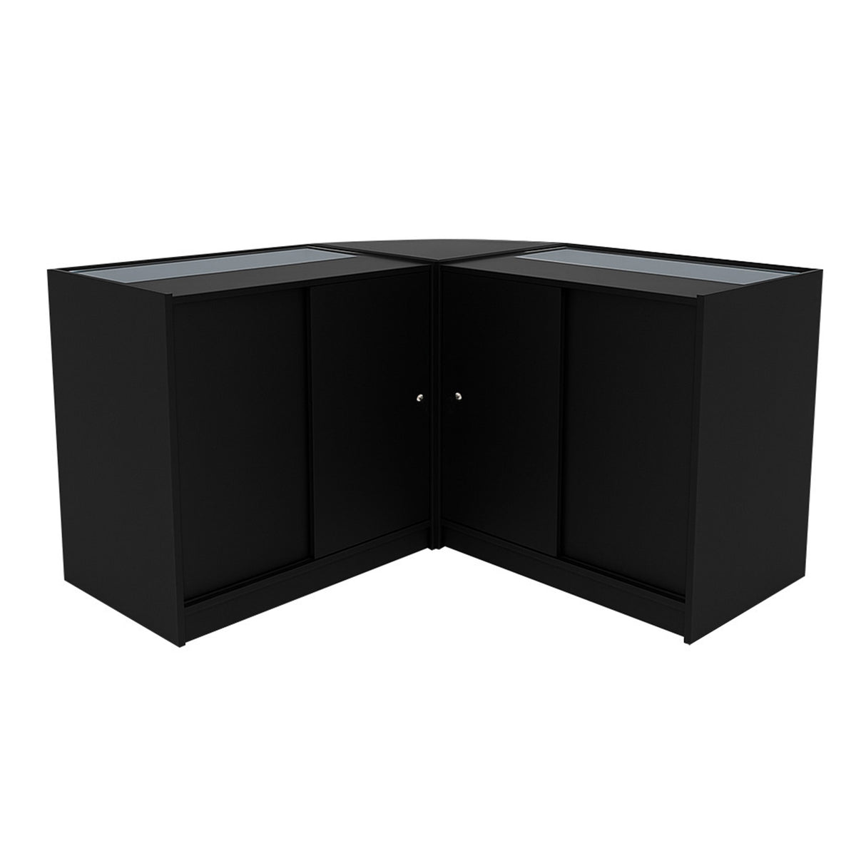 Andromeda LED Winkel Toonbank Set LM60 & 2 x C900 - Zwart