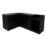 Aries LED Winkel Toonbank Set CM60, TB60 & 2 x K900 - Zwart