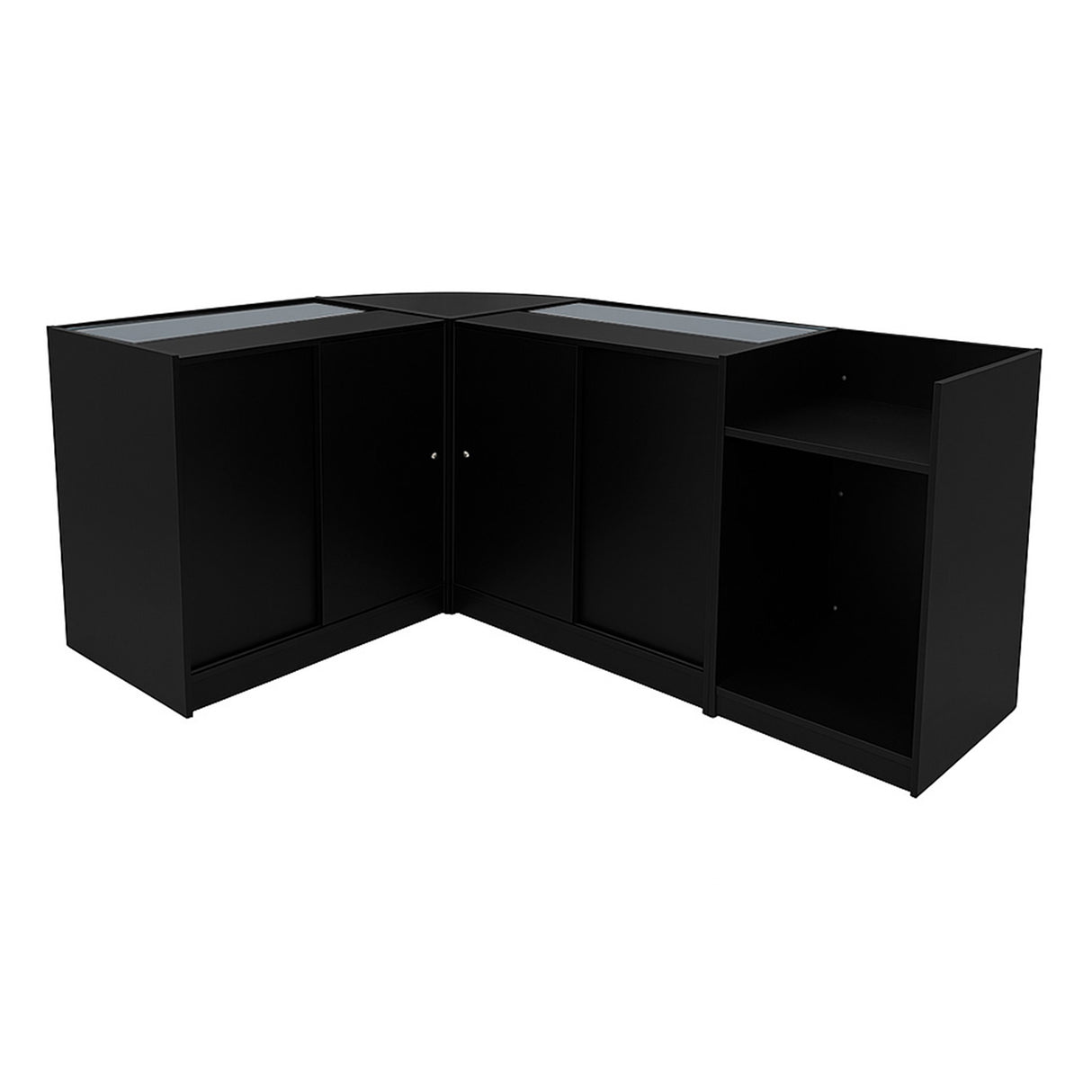 Gravity LED Winkel Toonbank Set B900, C900, TB60 & CM60 - Zwart