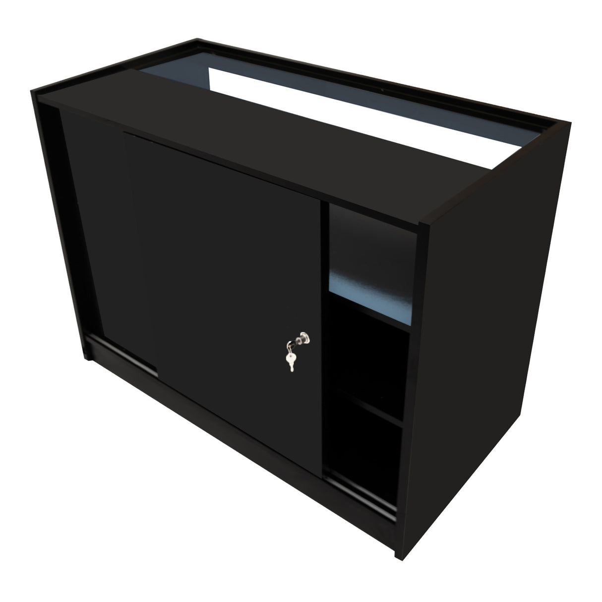 Iris LED Winkel Toonbank Set CM60 & 2 x B1200 - Zwart