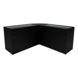 Iris LED Winkel Toonbank Set CM60 & 2 x B1200 - Zwart