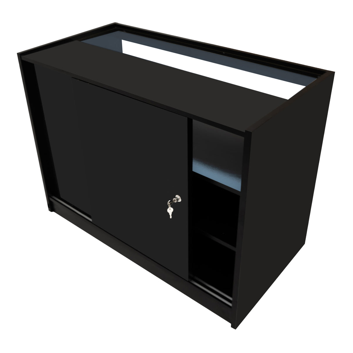 Adonis LED Winkel Toonbank Set B1200, C1200 & CM60 - Zwart