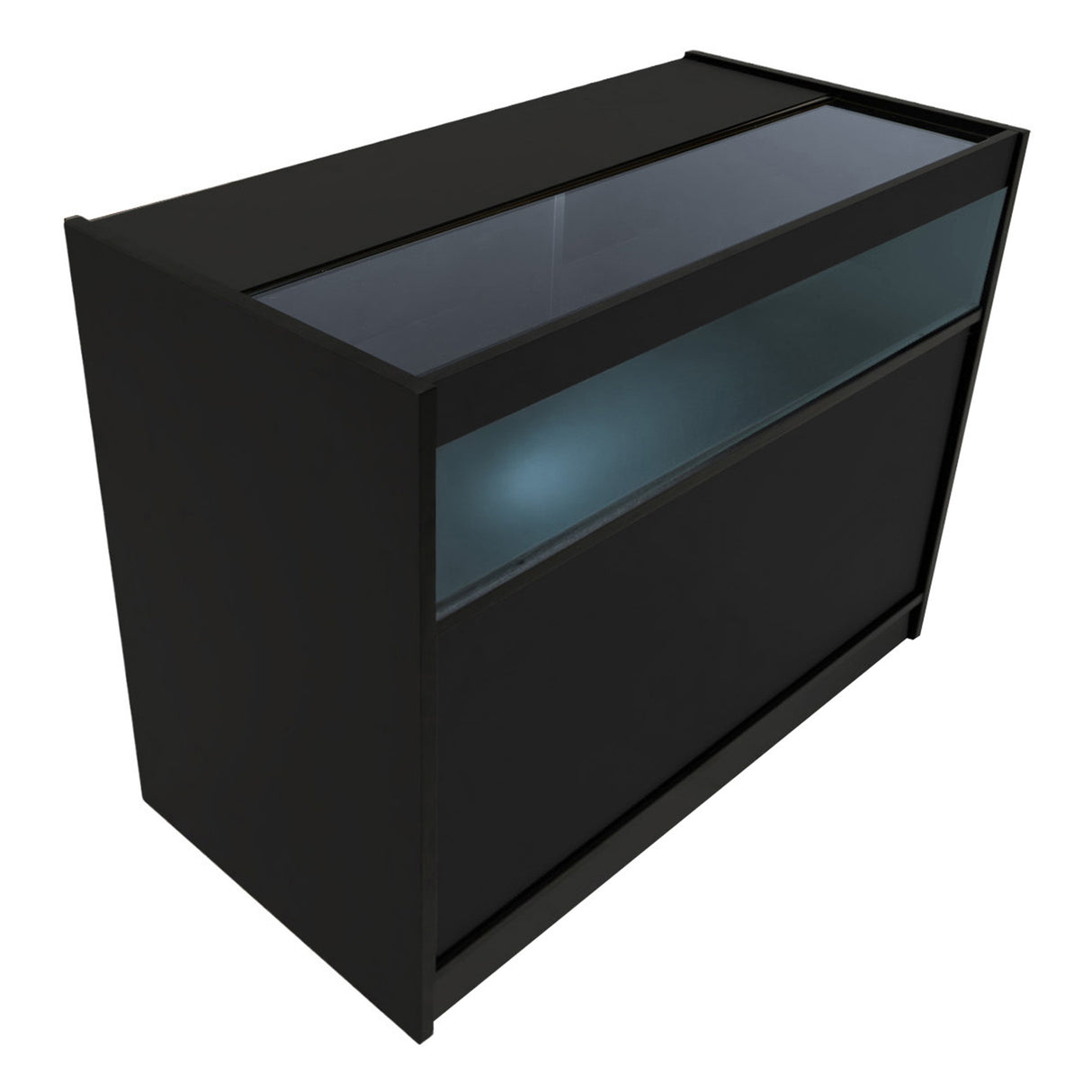 Adonis LED Winkel Toonbank Set B1200, C1200 & CM60 - Zwart
