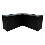 Hera LED Winkel Toonbank Set K1200, C1200 & CM60 - Zwart