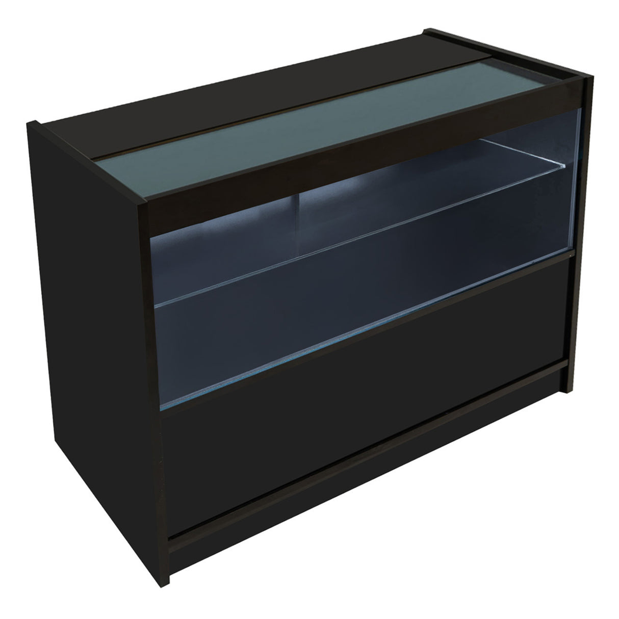 Hera LED Winkel Toonbank Set K1200, C1200 & CM60 - Zwart