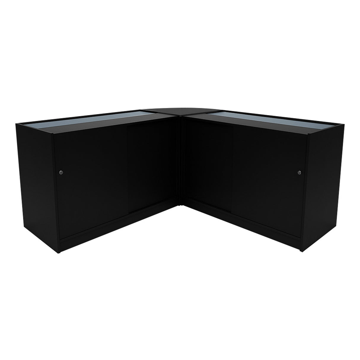 Calliope LED Winkel Toonbank Set K1200, C1200 & LM60 - Zwart