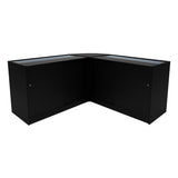 Calliope LED Winkel Toonbank Set K1200, C1200 & LM60 - Zwart