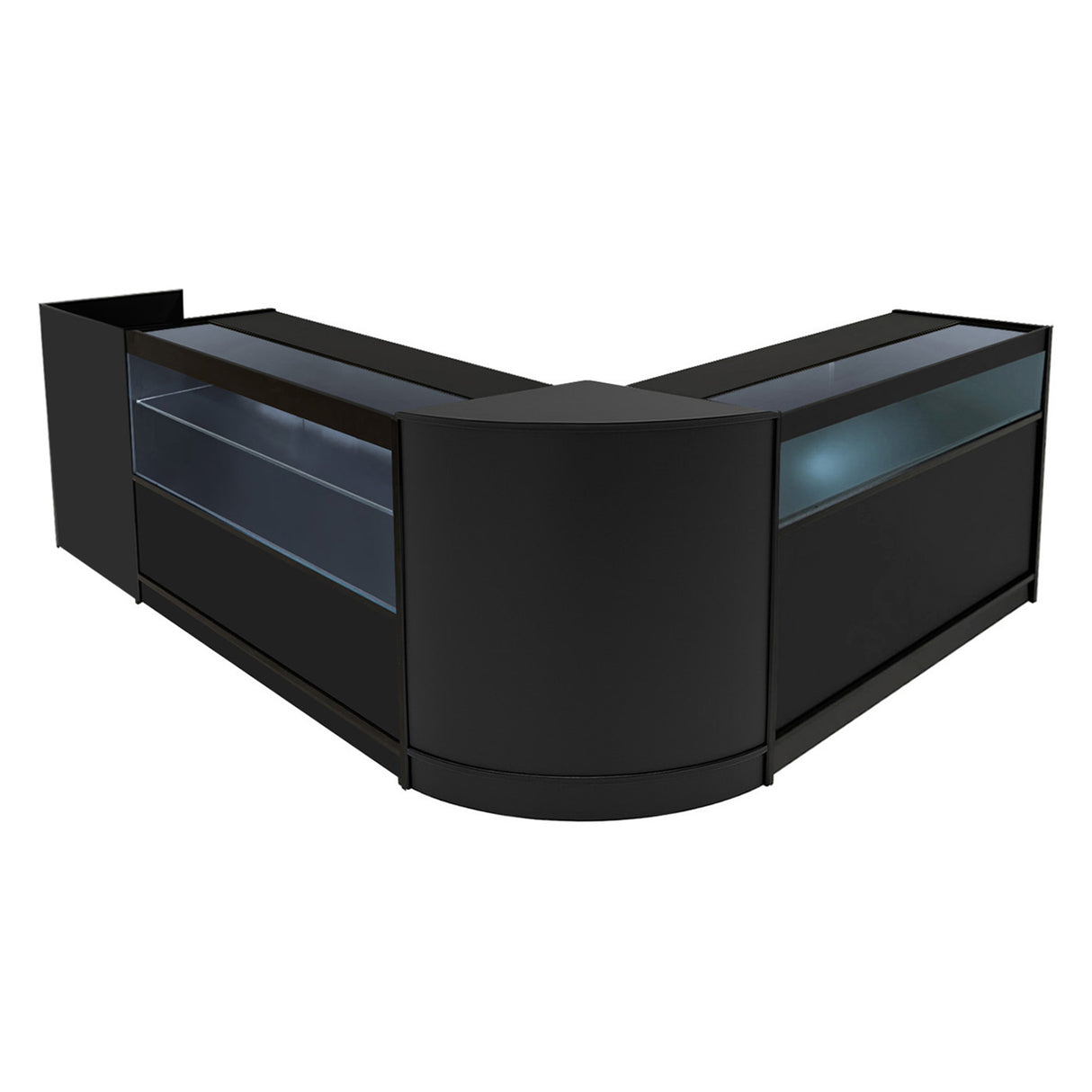 Gravity LED Winkel Toonbank Set B1200, C1200, TB60 & CM60 - Zwart
