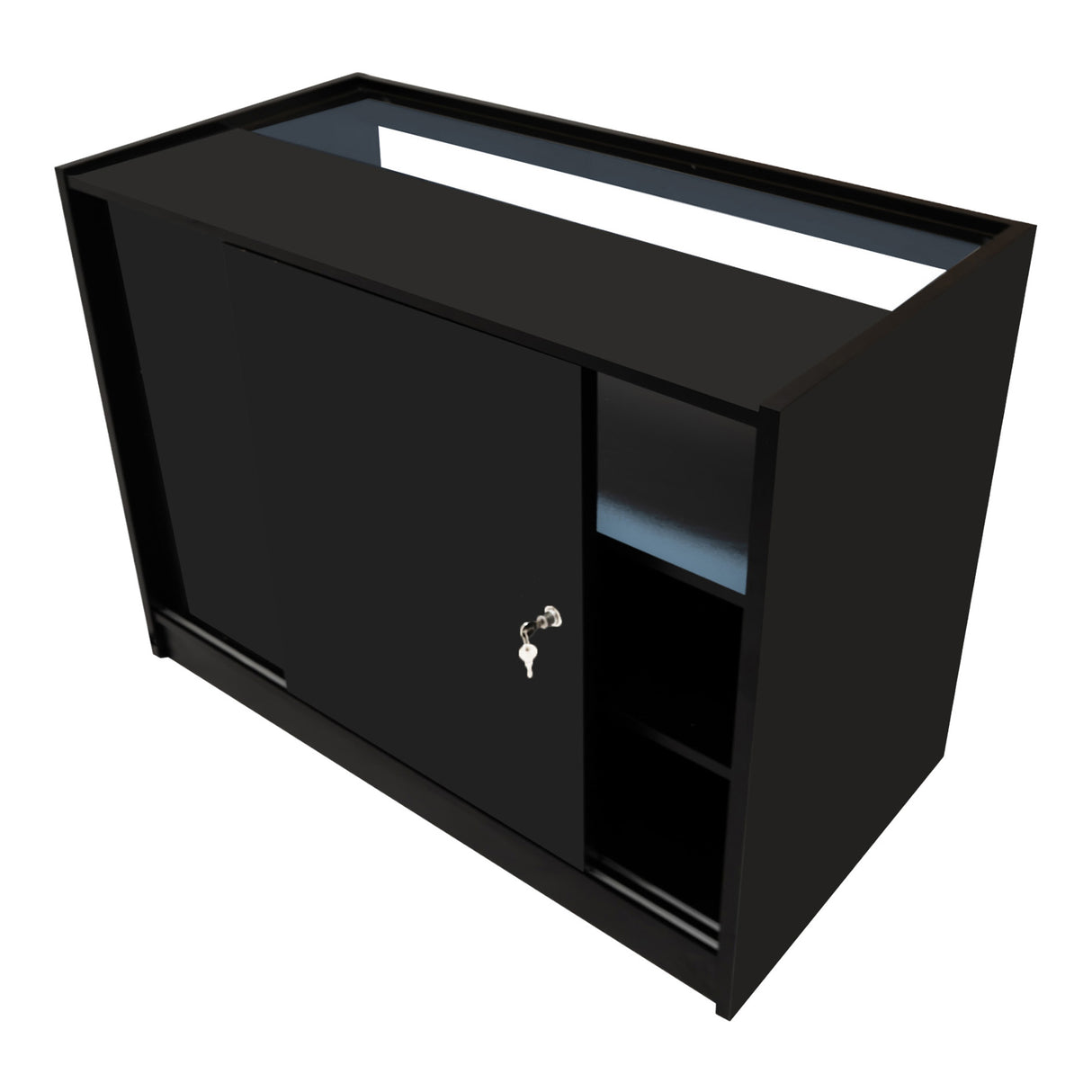 Gravity LED Winkel Toonbank Set B1200, C1200, TB60 & CM60 - Zwart