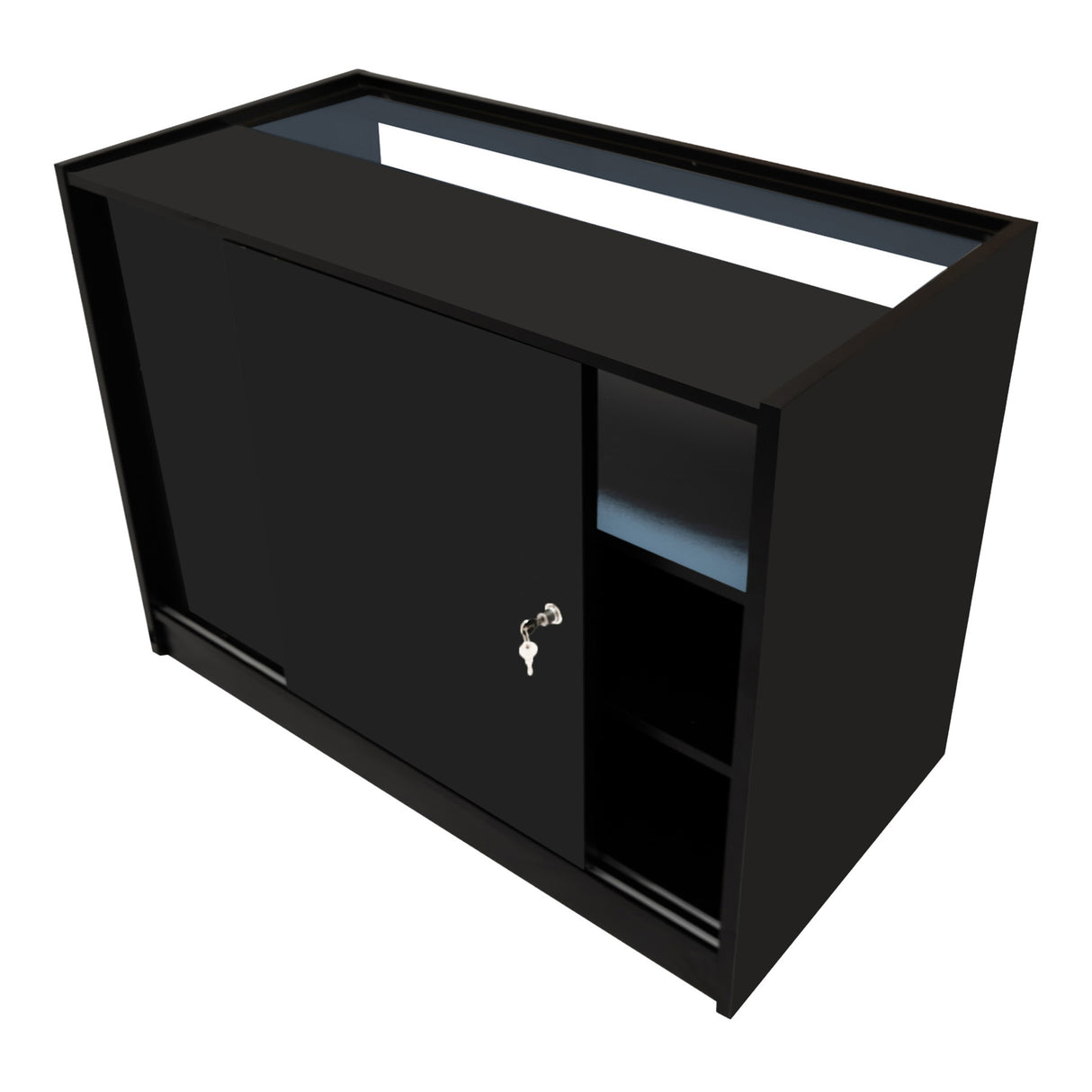 Sagittarius LED Winkel Toonbank Set LM60, TB60 & 2 x B1200 - Zwart