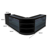Astro LED Winkel Toonbank Set LM60, TB60 & 2 x K1200 - Zwart
