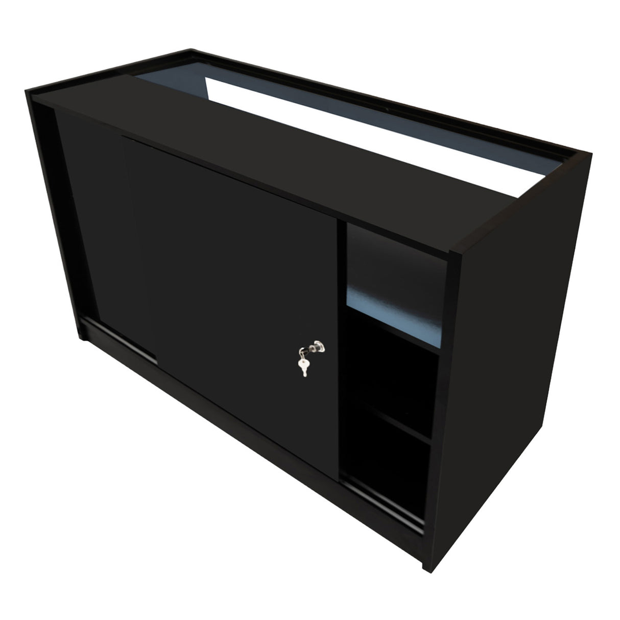 Iris LED Winkel Toonbank Set CM60 & 2 x B1500 - Zwart