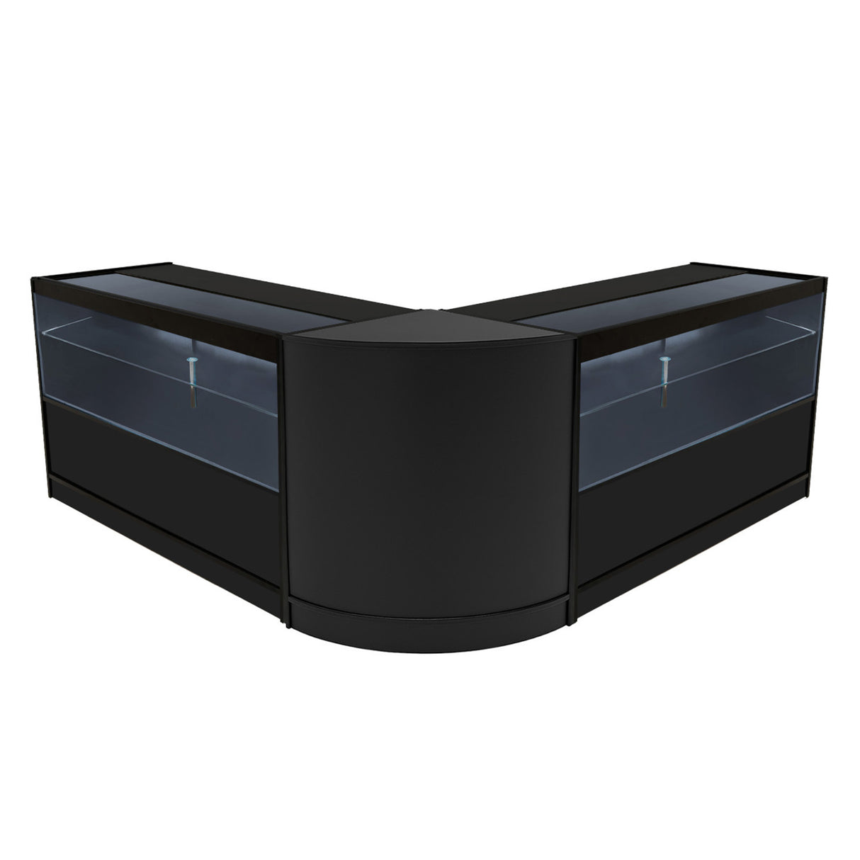 Selene LED Winkel Toonbank Set CM60 & 2 x C1500 - Zwart