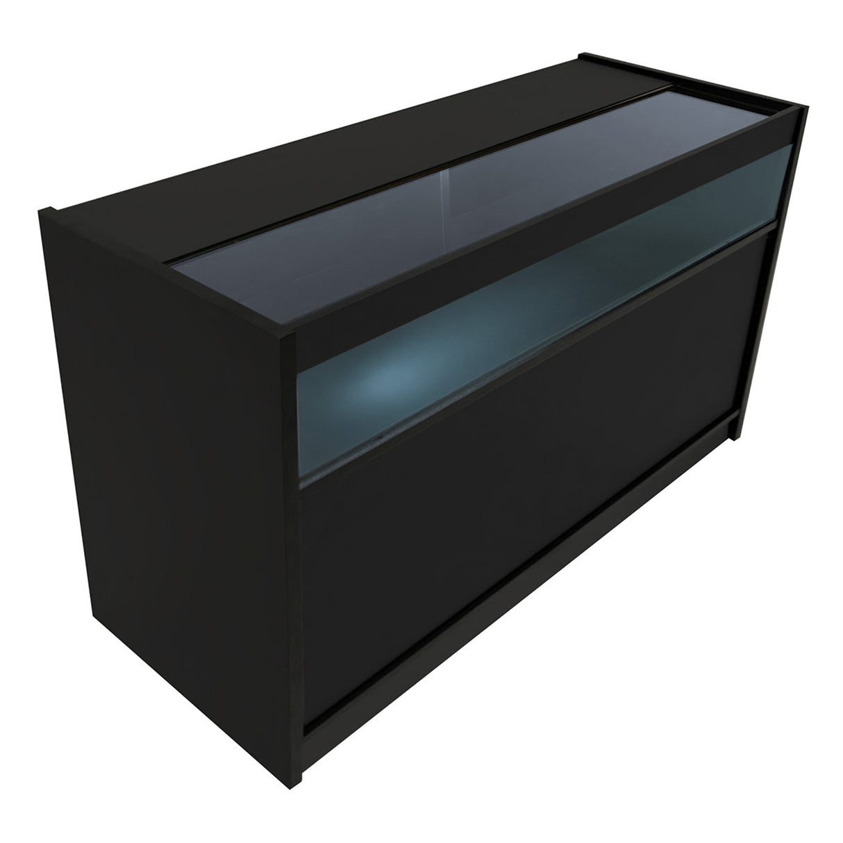 Triton LED Winkel Toonbank Set K1500, B1500 & CM60 - Zwart