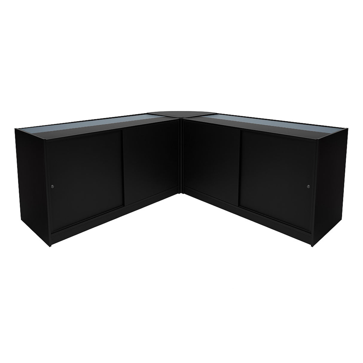 Theseus LED Winkel Toonbank Set LM60 & 2 x B1500 - Zwart