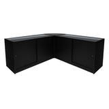 Theseus LED Winkel Toonbank Set LM60 & 2 x B1500 - Zwart