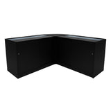 Andromeda LED Winkel Toonbank Set LM60 & 2 x C1500 - Zwart