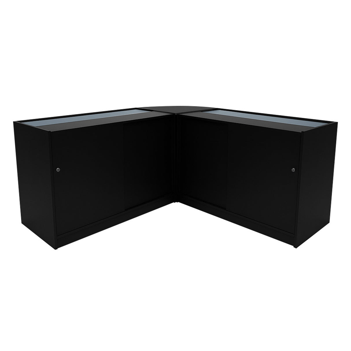 Calliope LED Winkel Toonbank Set K1500, C1500 & LM60  - Zwart