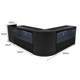 Phoenix LED Winkel Toonbank Set CM60, TB60 & 2 x C1500 - Zwart