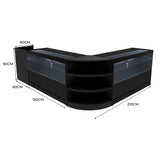 Eclipse LED Winkel Toonbank Set LM60, TB60 & 2 x C1500 - Zwart