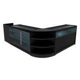 Hyperion LED Winkel Toonbank Set K1500, B1500, TB60 & LM60 - Zwart