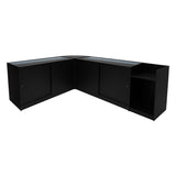 Hyperion LED Winkel Toonbank Set K1500, B1500, TB60 & LM60 - Zwart