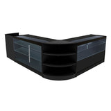 Theia LED Winkel Toonbank Set K1500, C1500, TB60 & LM60 - Zwart