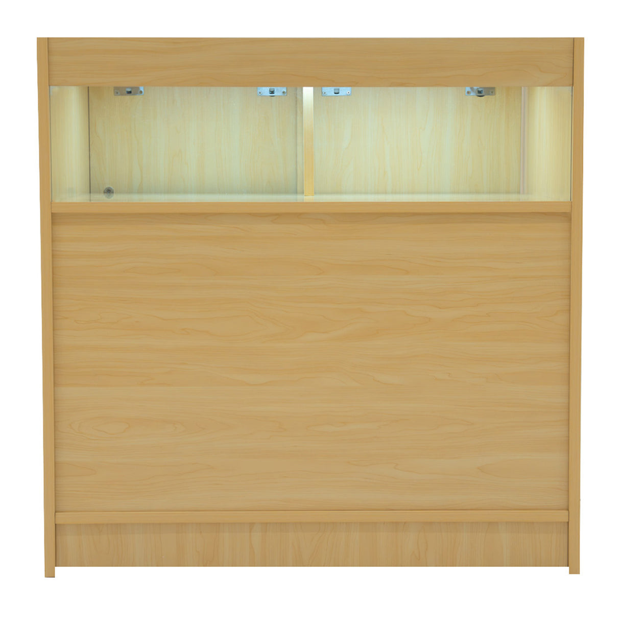Iris LED Winkel Toonbank Set CM60 & 2 x B900 - Esdoorn