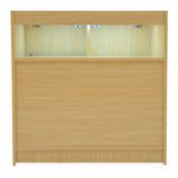 Iris LED Winkel Toonbank Set CM60 & 2 x B900 - Esdoorn