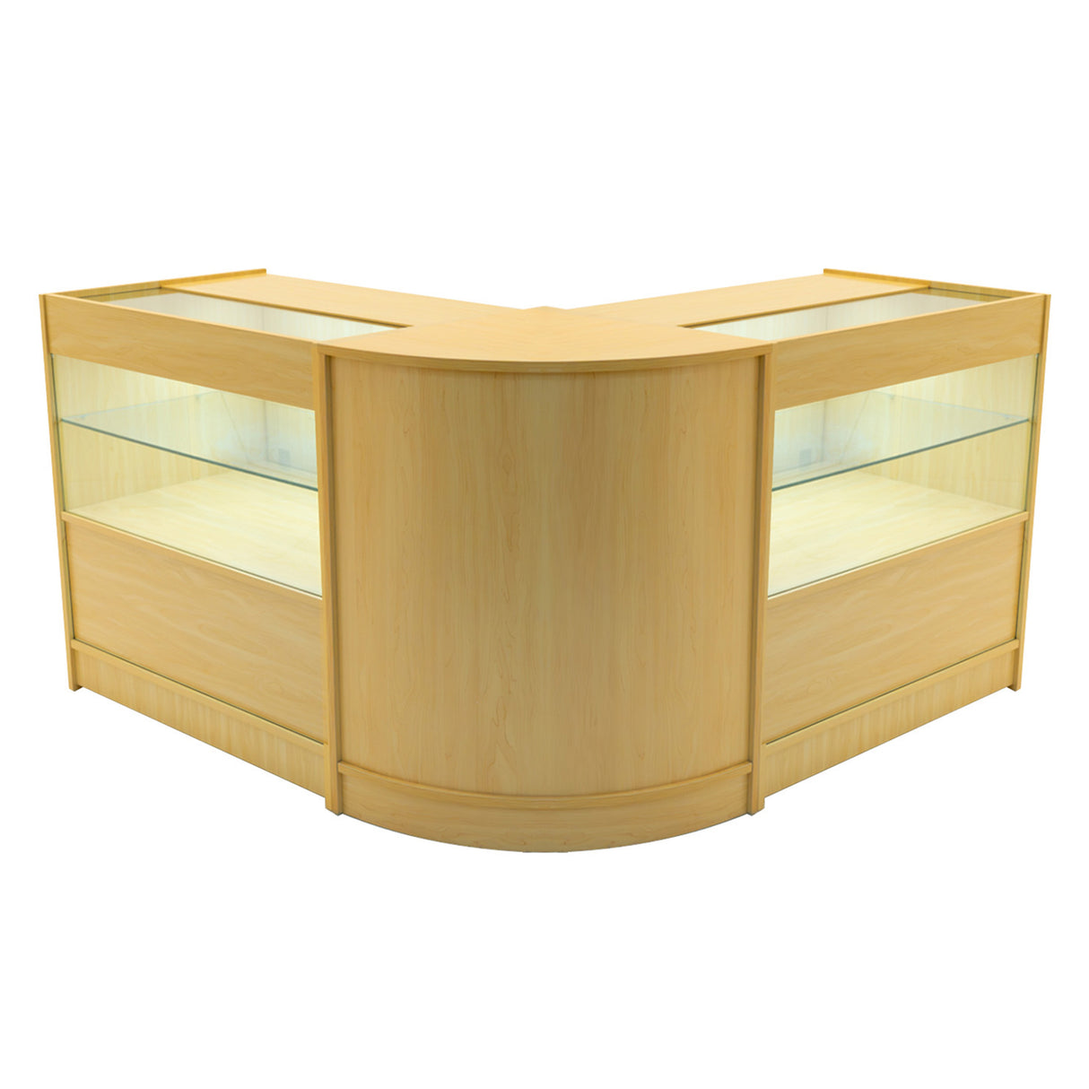 Selene LED Winkel Toonbank Set CM60 & 2 x C900 - Esdoorn
