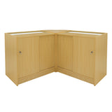Selene LED Winkel Toonbank Set CM60 & 2 x C900 - Esdoorn