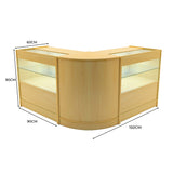 Selene LED Winkel Toonbank Set CM60 & 2 x C900 - Esdoorn