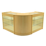 Helios LED Winkel Toonbank Set CM60 & 2 x K900 - Esdoorn
