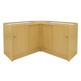 Adonis LED Winkel Toonbank Set B900, C900 & CM60 - Esdoorn